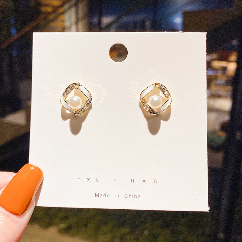 925 Silver Pin Earrings Stall Night Market