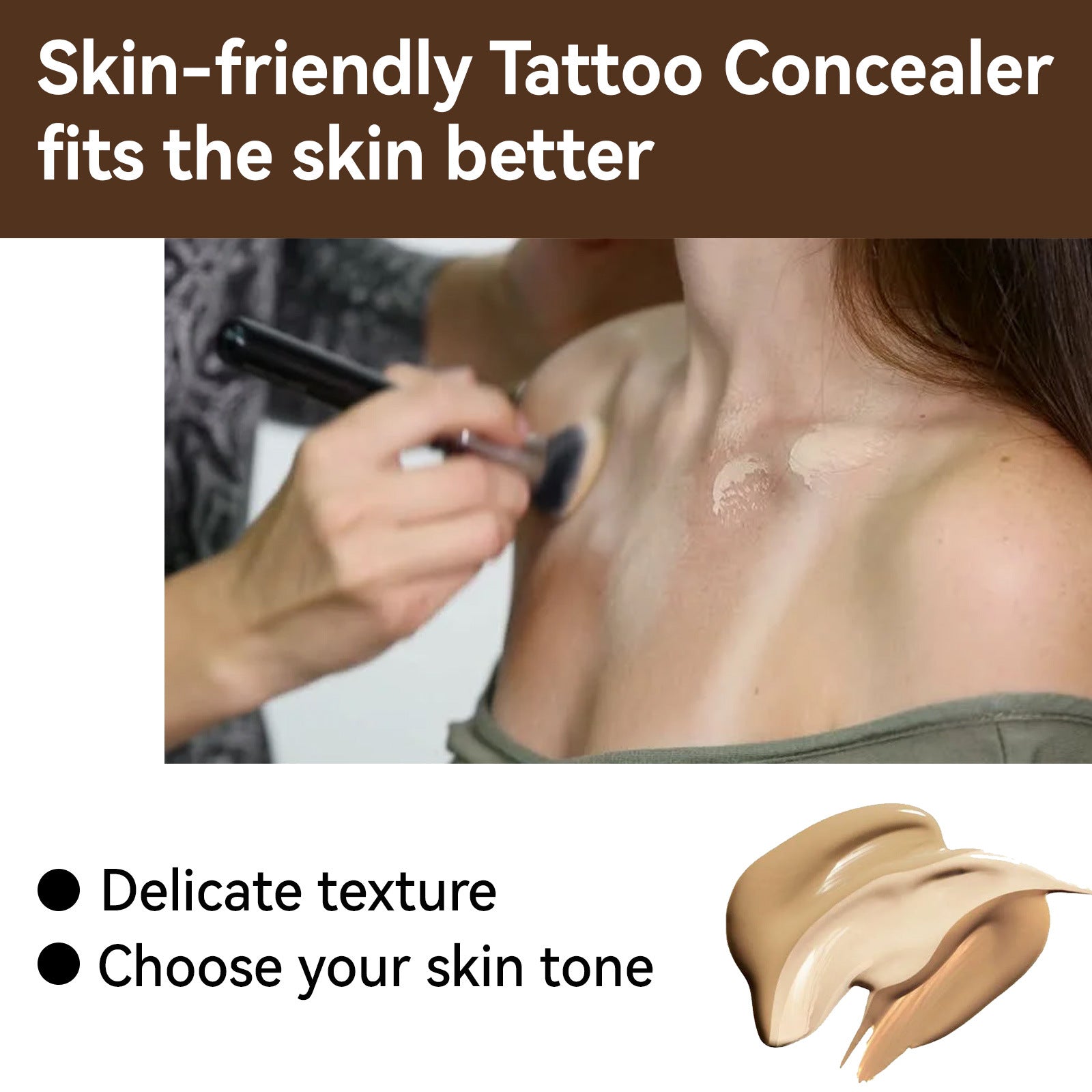 Tattoo Concealer Scar Birthmark Spot Waterproof