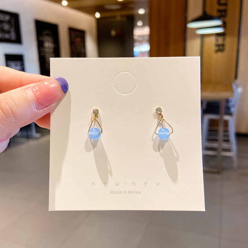 925 Silver Pin Earrings Stall Night Market