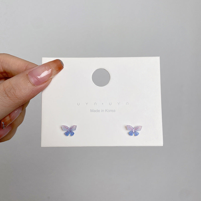 925 Silver Pin Earrings Stall Night Market