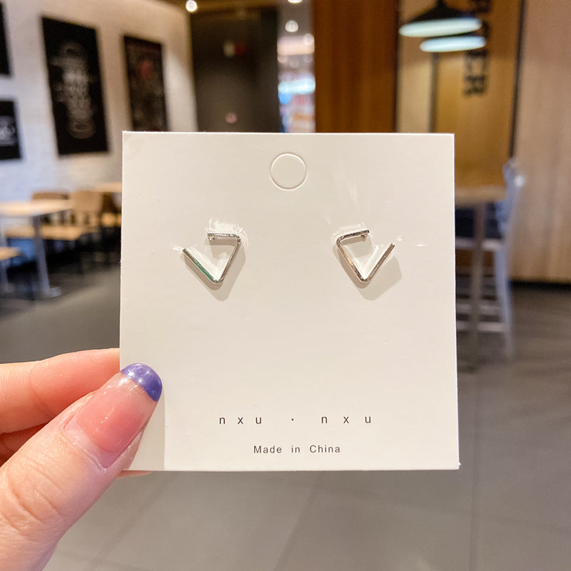 925 Silver Pin Earrings Stall Night Market