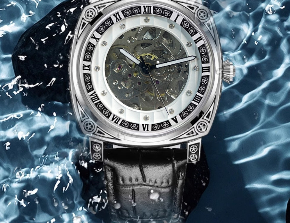 Hollow Out Business Watch Fashion Trendy Sports