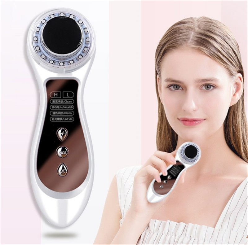 With Color Light Import Instrument Warm Facial Massage Clean Export Instrument