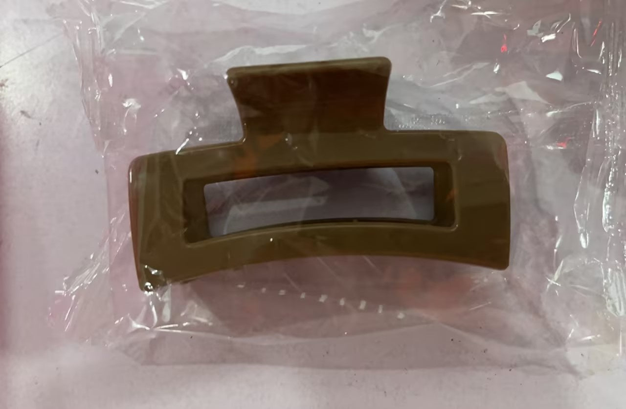 Candy Color Updo Hair Claw Hair Claw Clip Acrylic Large Hairpin Korean Hair Headdress Barrettes Female Back Head Hair Claw Hair Accessories