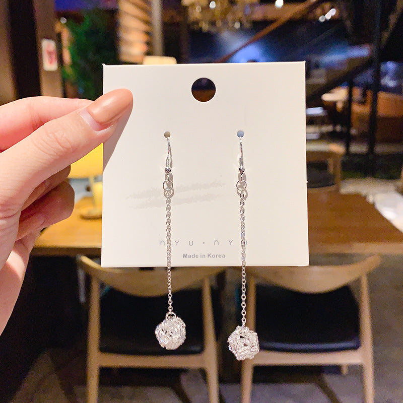 925 Silver Pin Earrings Stall Night Market