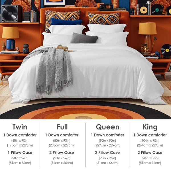 Aesthetic White And Pink Oversized Solid Color Duvet Cover Set. This Charming Bedding Appeals To All Students, Creating A Warm Atmosphere For Any Dorm Or Bedroom - Making It A Perfect Christmas Gift.