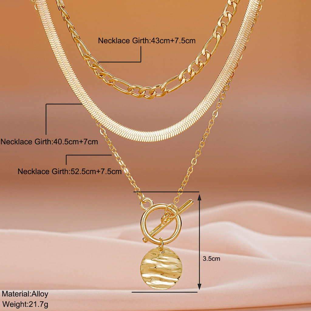 Retro Versatile Multi-layer Snake Chain