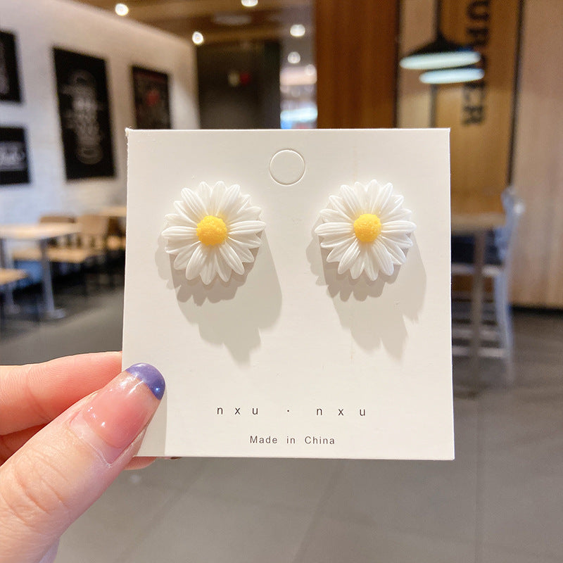 925 Silver Pin Earrings Stall Night Market