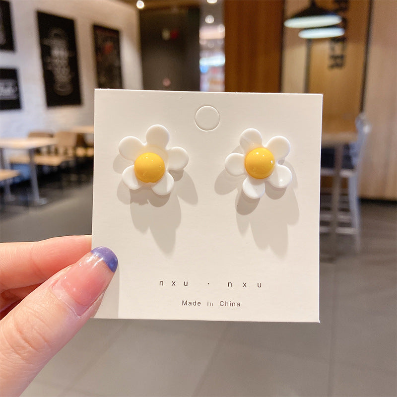 925 Silver Pin Earrings Stall Night Market