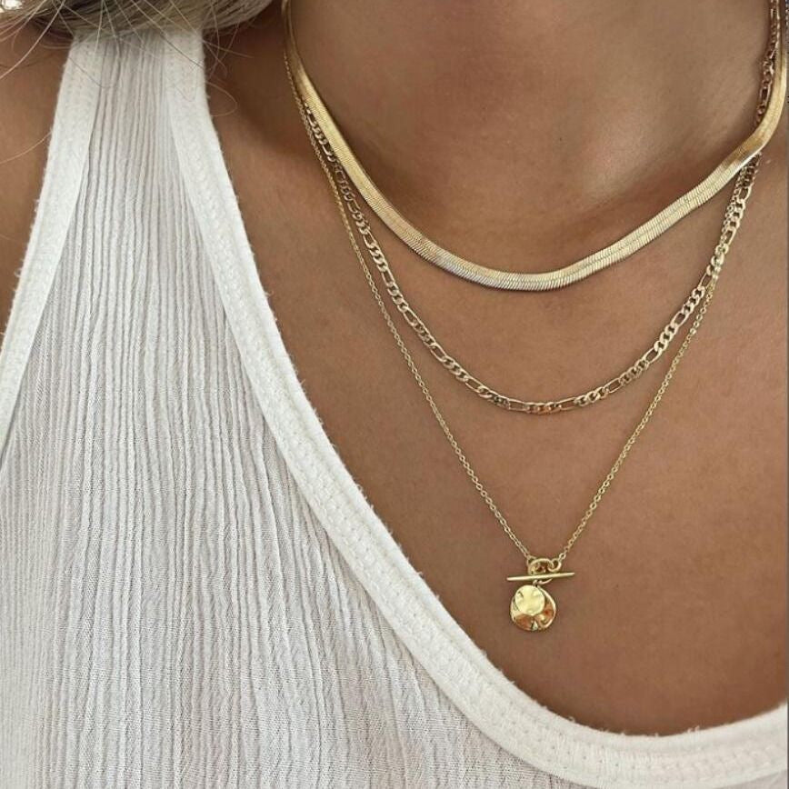 Retro Versatile Multi-layer Snake Chain