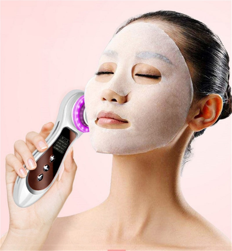 With Color Light Import Instrument Warm Facial Massage Clean Export Instrument