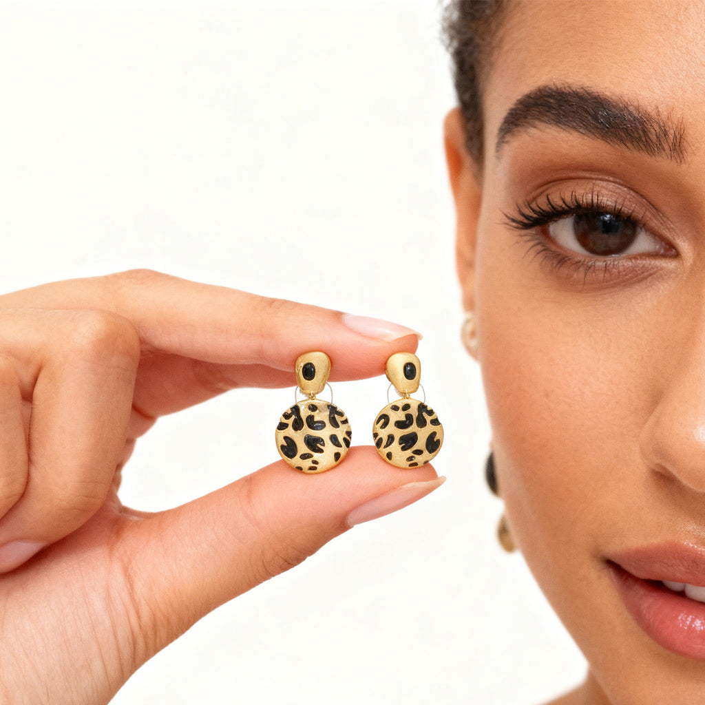 Leopard Earrings-1027