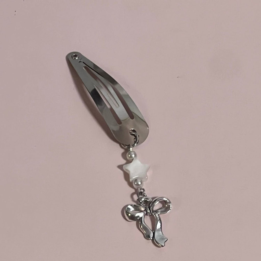 Star Bow Metal Personalized Homemade Side Clip