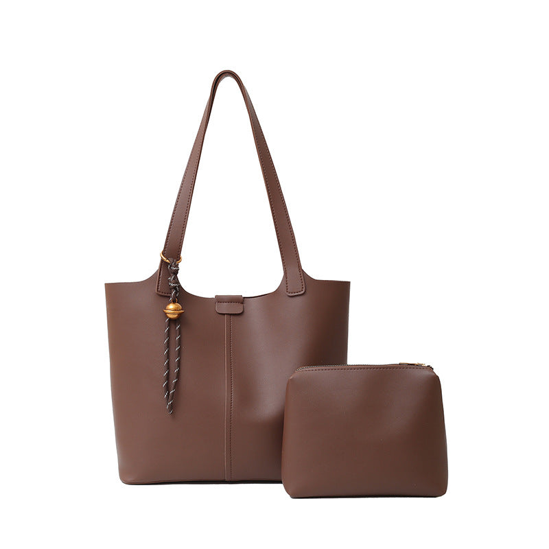 Versatile And Simple Autumn And Winter Shoulder Casual Commuter Tote Bag