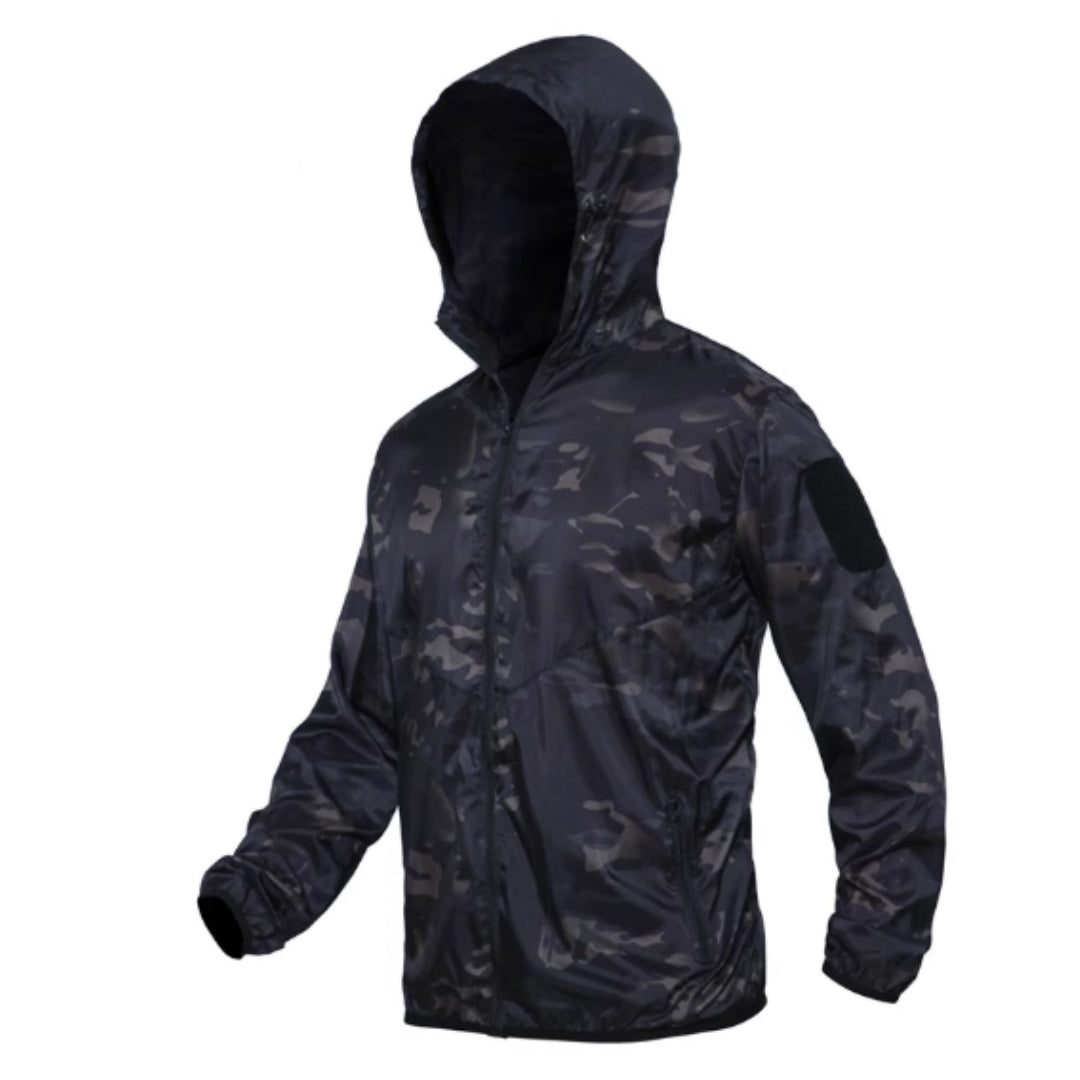 Summer Outdoor Sun Protection Clothing For Men, Ultra-thin And Breathable Tactical