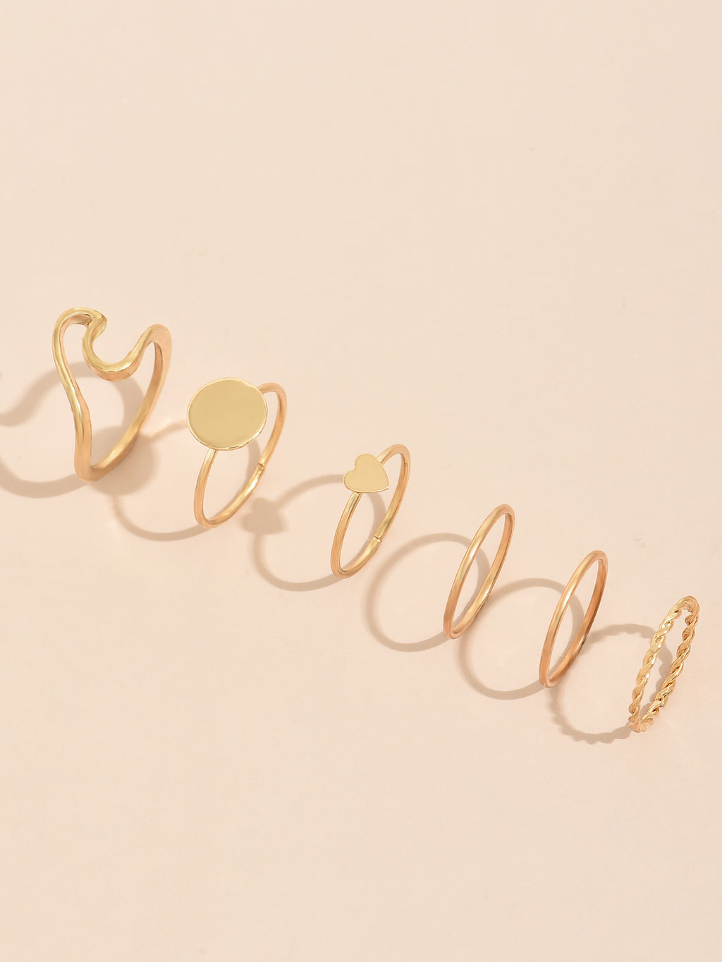 Women's Personalized Joint Ring Set