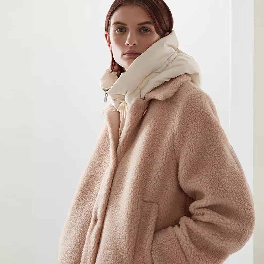 Women's Versatile Hooded False Collar Vest