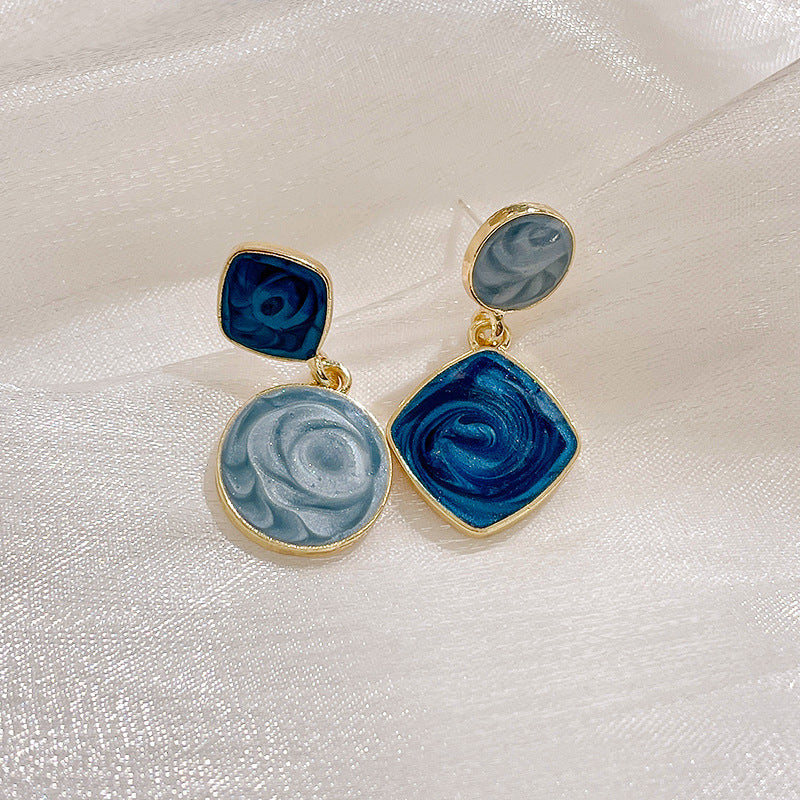 925 Silver Pin Earrings Stall Night Market